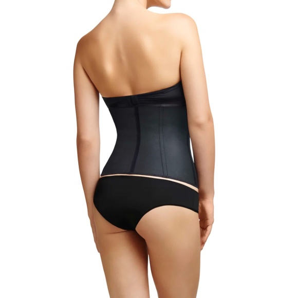 Squeem Perfect Waist Contouring Cincher Corset Black Size Small - Picture 3 of 3